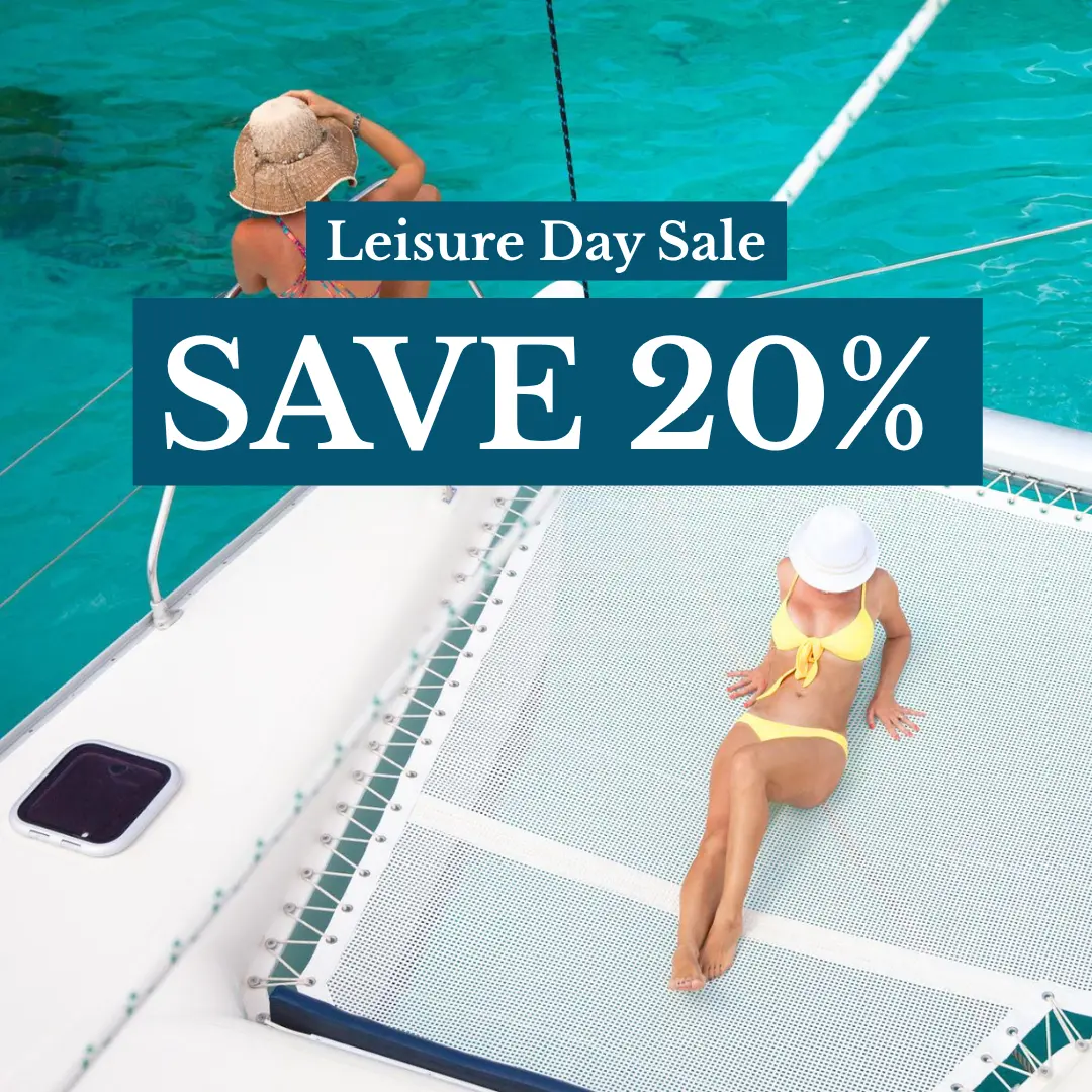 Leisure Day Sale: Save 20% on The Moorings & Sunsail Bareboat, Power & Skippered Charters and 10% on Crewed Charters