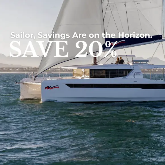 Leisure Day Sale: Save 20% on The Moorings & Sunsail Bareboat, Power & Skippered Charters and 10% on Crewed Charters
