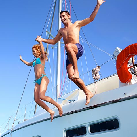 Couples yacht charter