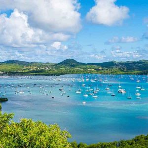 Martinique is one of the most popular destinations for a yacht charter.