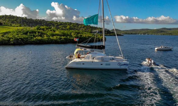 Crewed yacht charter in Puerto Rico