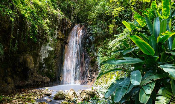 Diamond Waterfall, St. Lucia