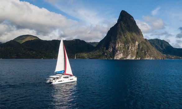 Sailing The Pitons in St. Lucia