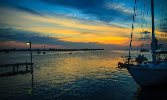 Belize sunset sail