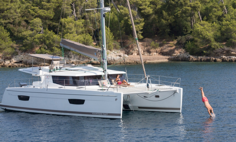 Helia 44 4 Cabin Bareboat Charter In US Virgin Islands