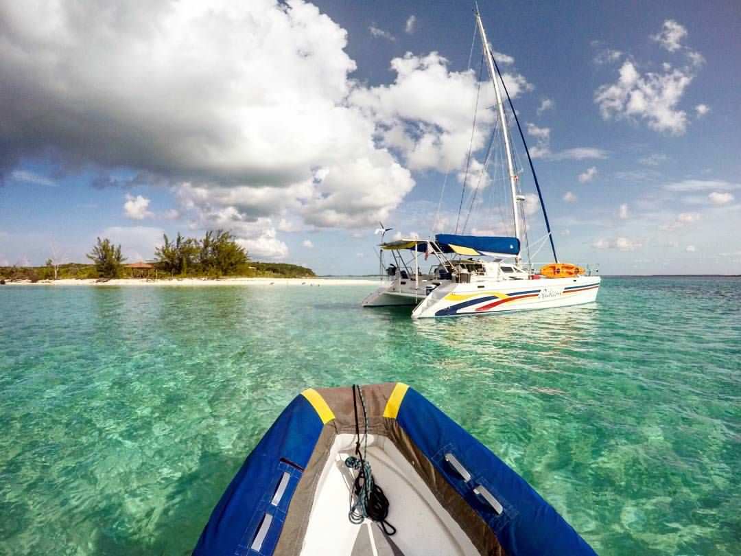 crewed catamaran charters bahamas