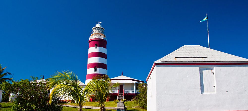 Lighthouse at Hope Town Bahamas