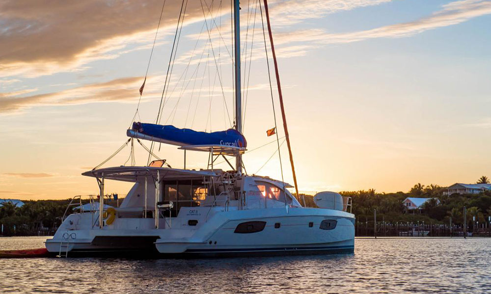 Sailing charter in the Abacos, Bahamas