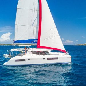 Sunsail sailing catamaran