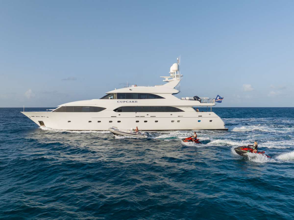 CUPCAKE Superyacht Charters in British Virgin Islands