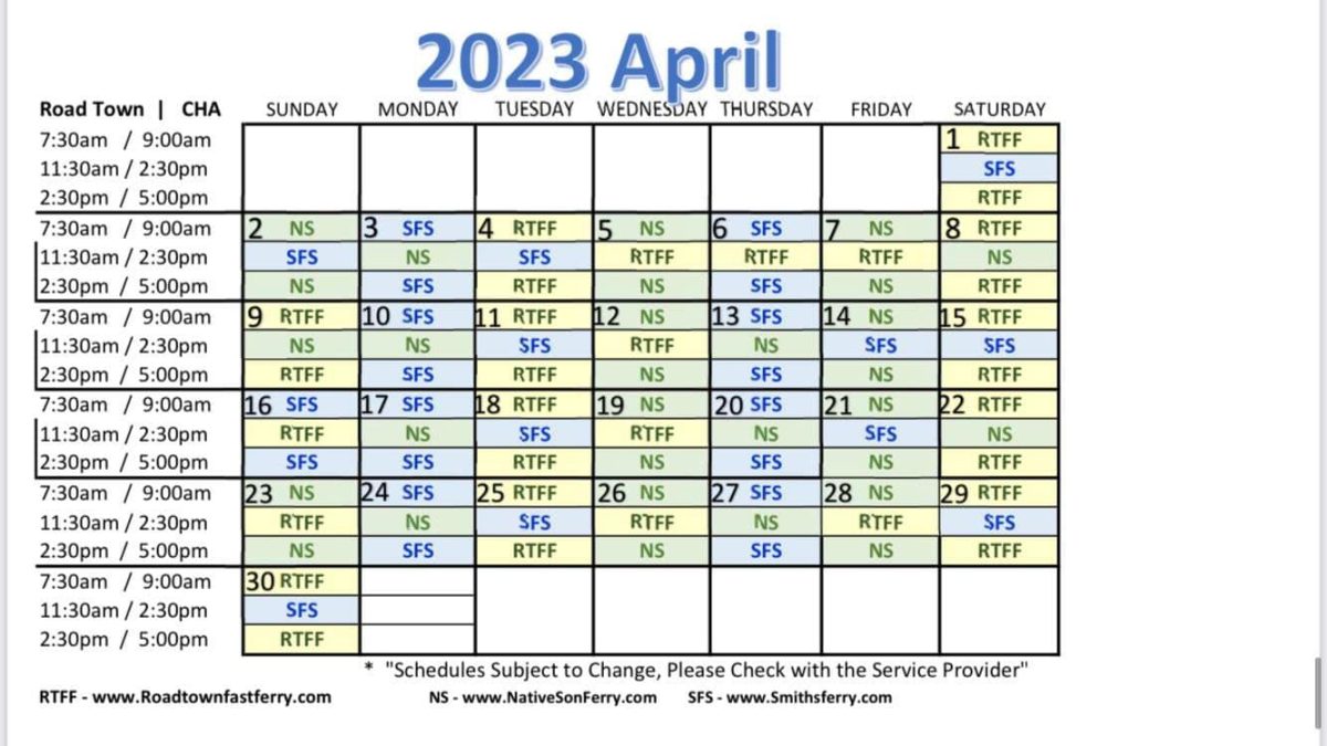 Ferry Schedule Apr 2023 1200x675 