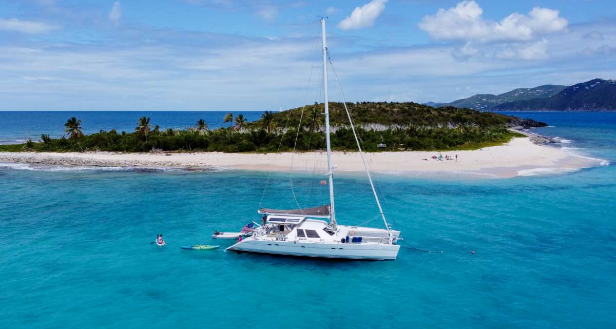 Ad Astra Lagoon 57 Captain Only Charters in British Virgin Islands