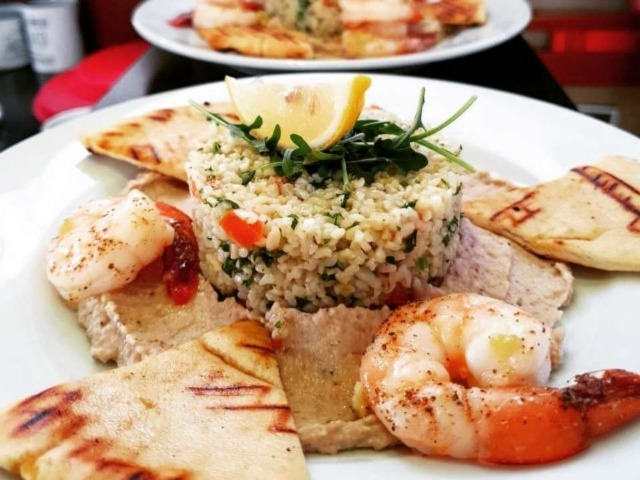 Azuria Crewed Charter sample menu item