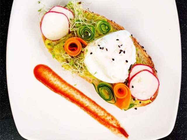 Azuria Crewed Charter sample menu item