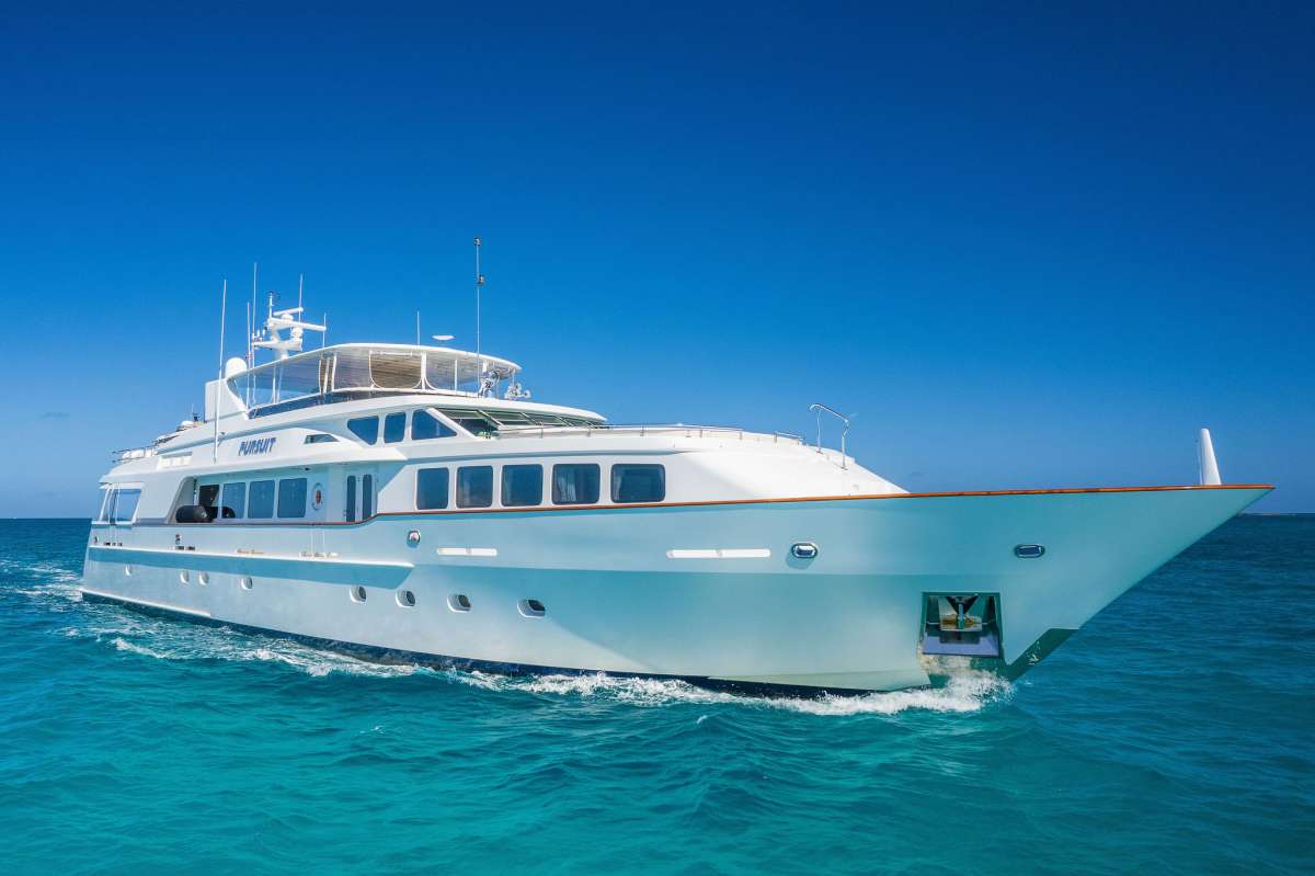 PURSUIT Superyacht Charters in British Virgin Islands