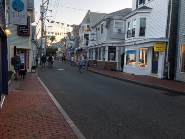 Newport, RI cobble stone street