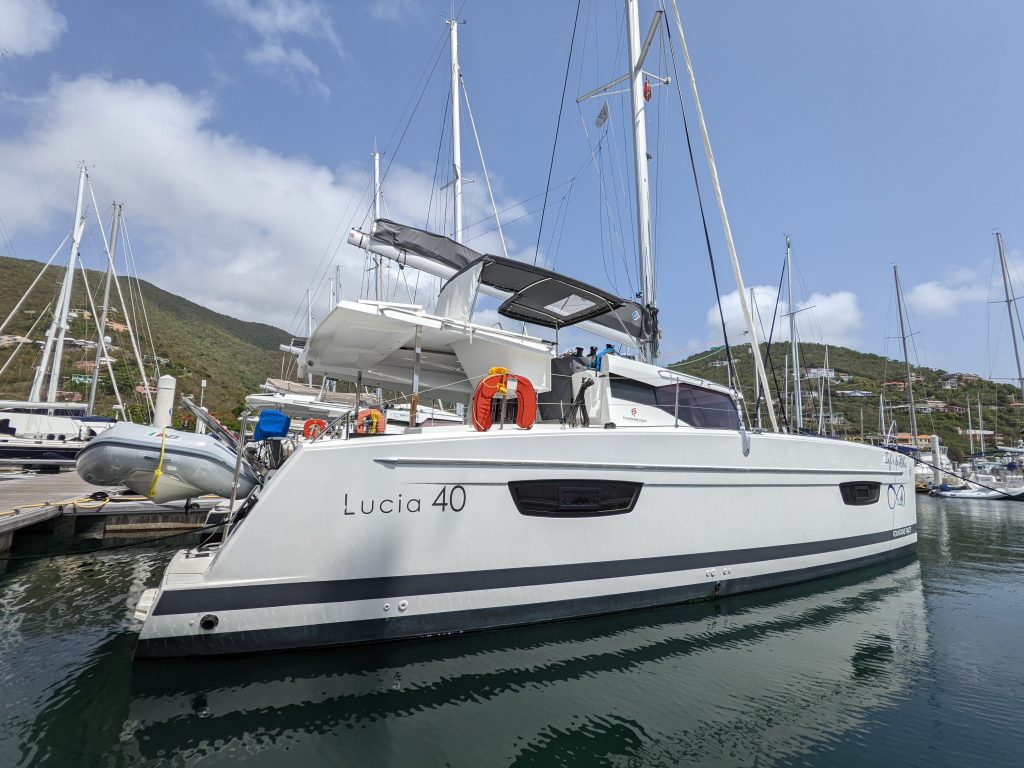 Infinite Blue Bareboat Charter in US Virgin Islands