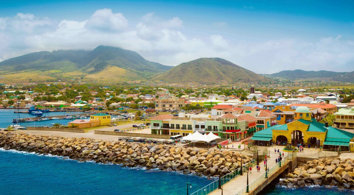 Port Zante in Basseterre, St. Kitts And Nevis