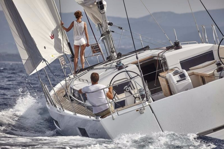 Sun Odyssey 490 - 5 + 1 cab. CLASS Bareboat Charter in Italy