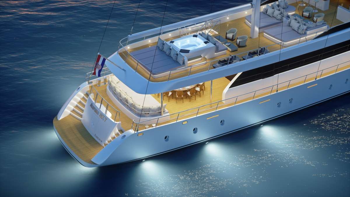 AURUM SKY Superyacht Charters in Croatia