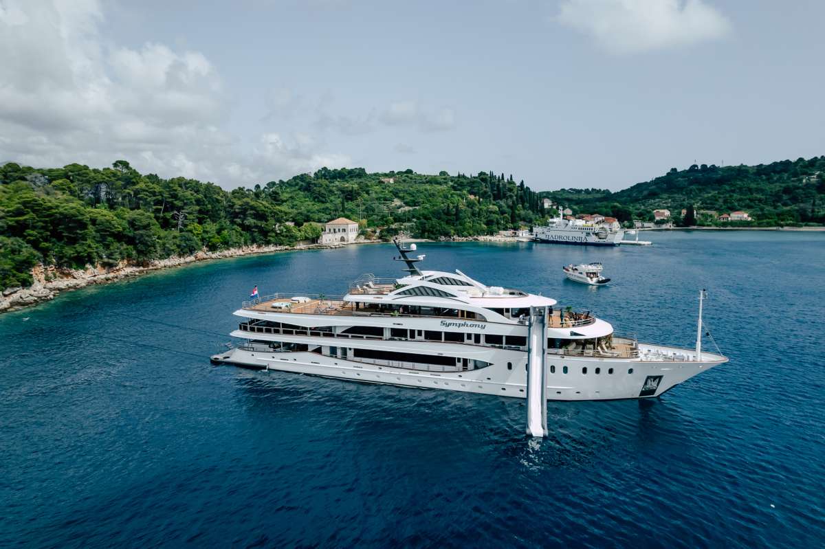 SYMPHONY Superyacht Charters in Croatia