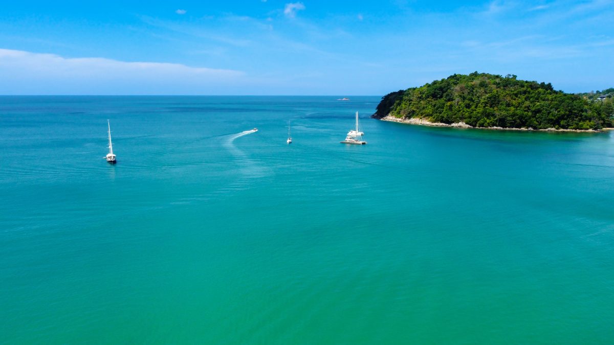 Andaman Sea near Bang Tao beach Phuket