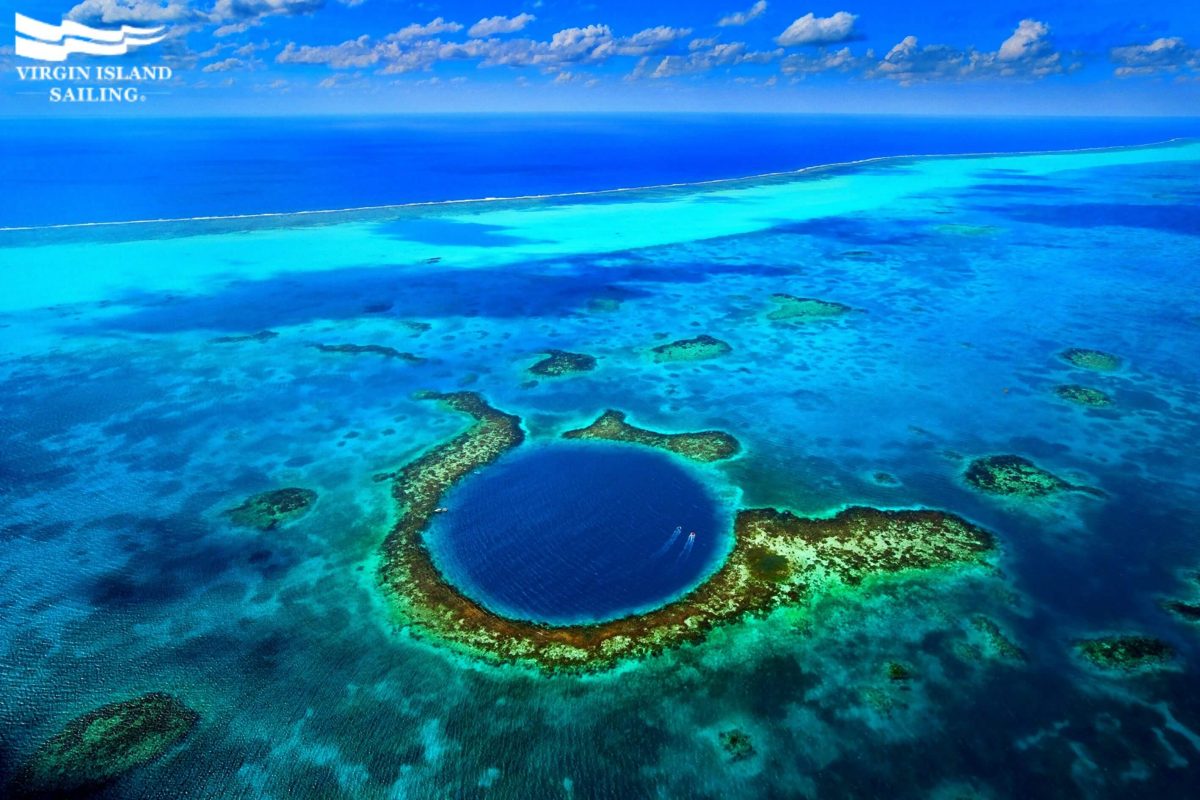 Great Blue Hole,  Belize barrier reef