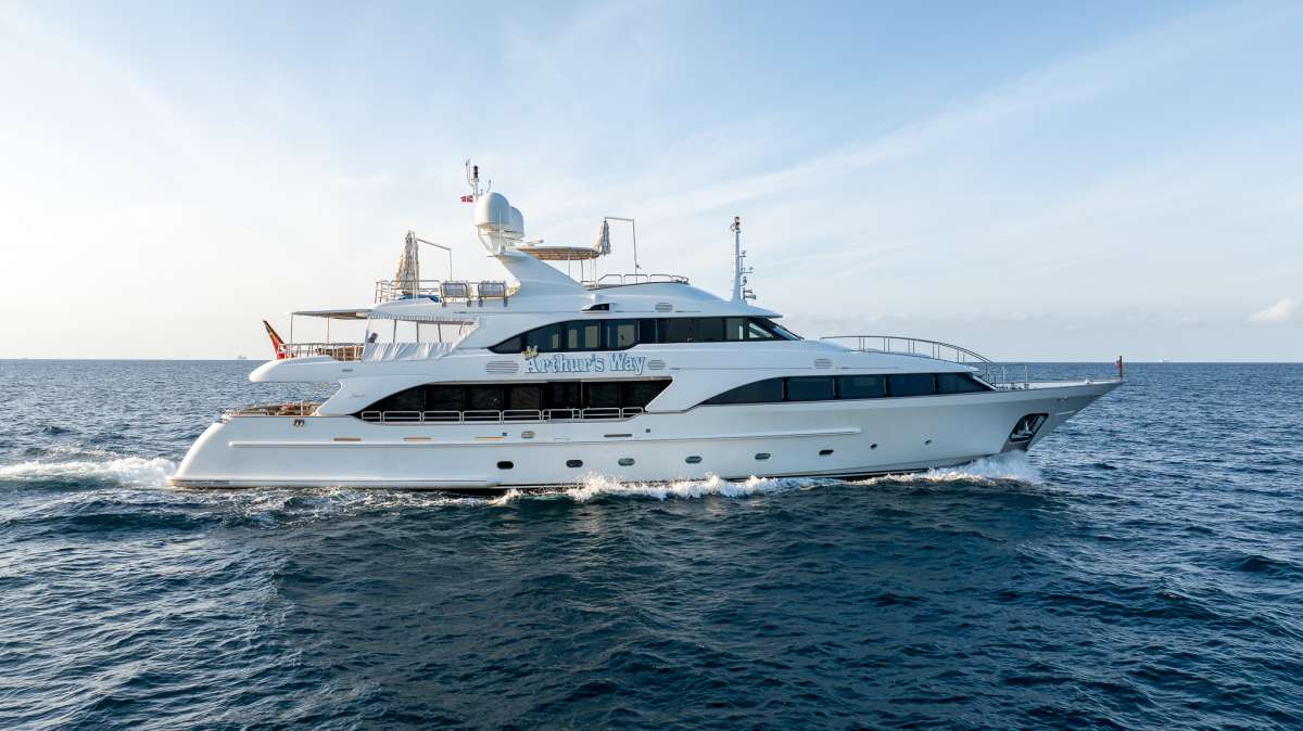 ARTHUR'S WAY  Superyacht Charters in Florida