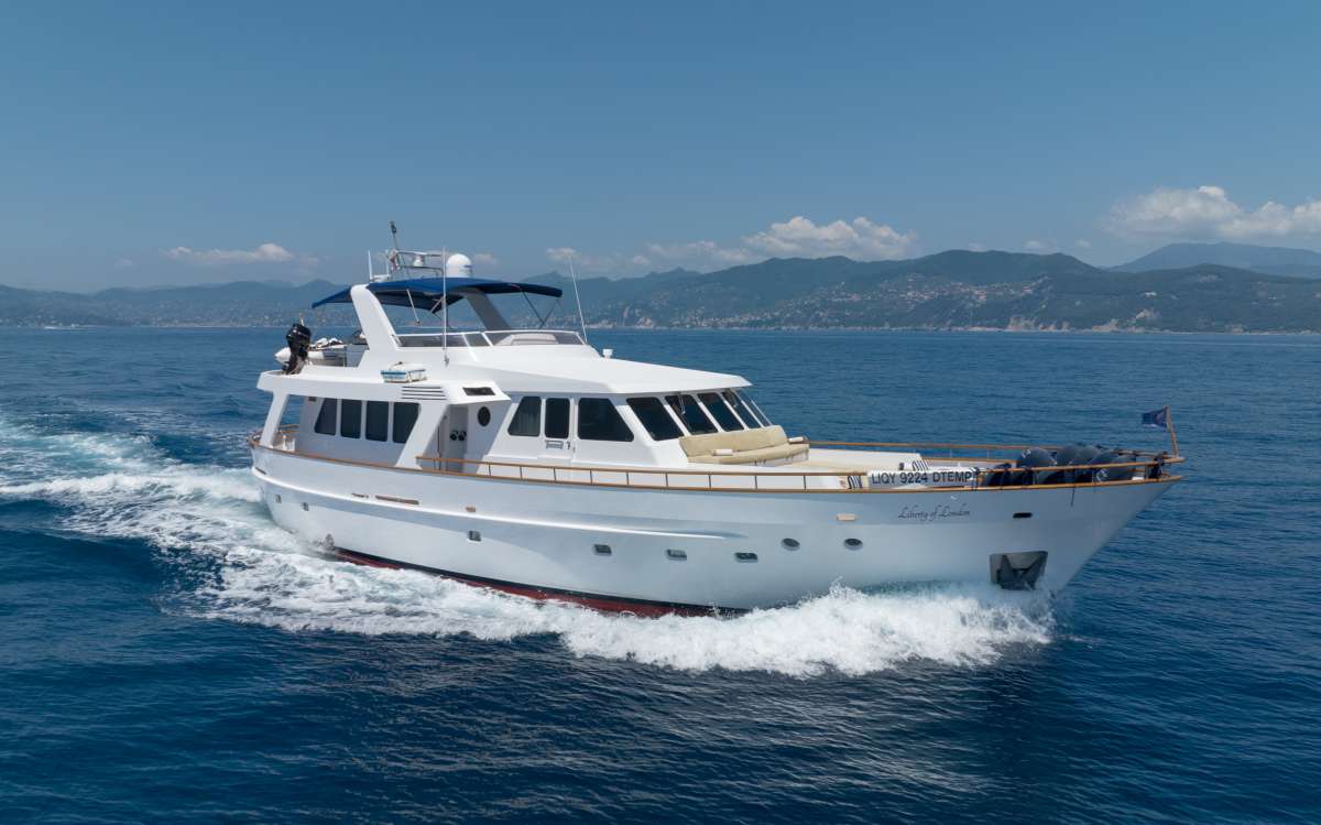 LIBERTY OF LONDON Crewed Charters in France