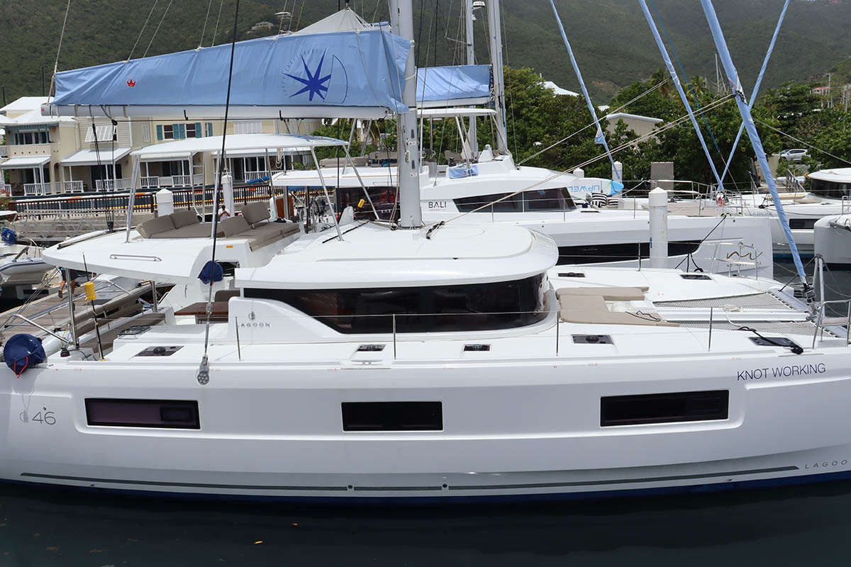 Knot Working Bareboat Charter in British Virgin Islands