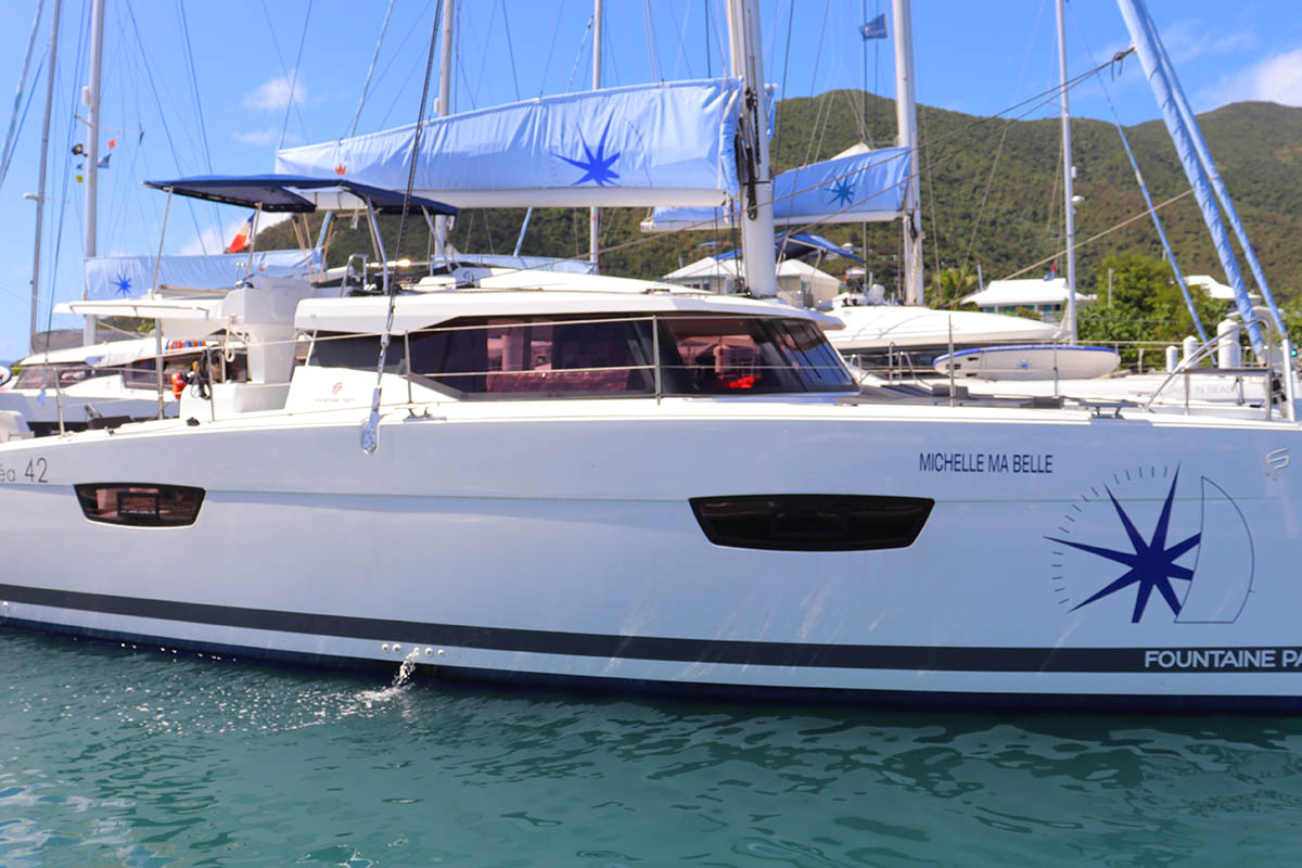 Michelle ma Belle Bareboat Charter in British Virgin Islands