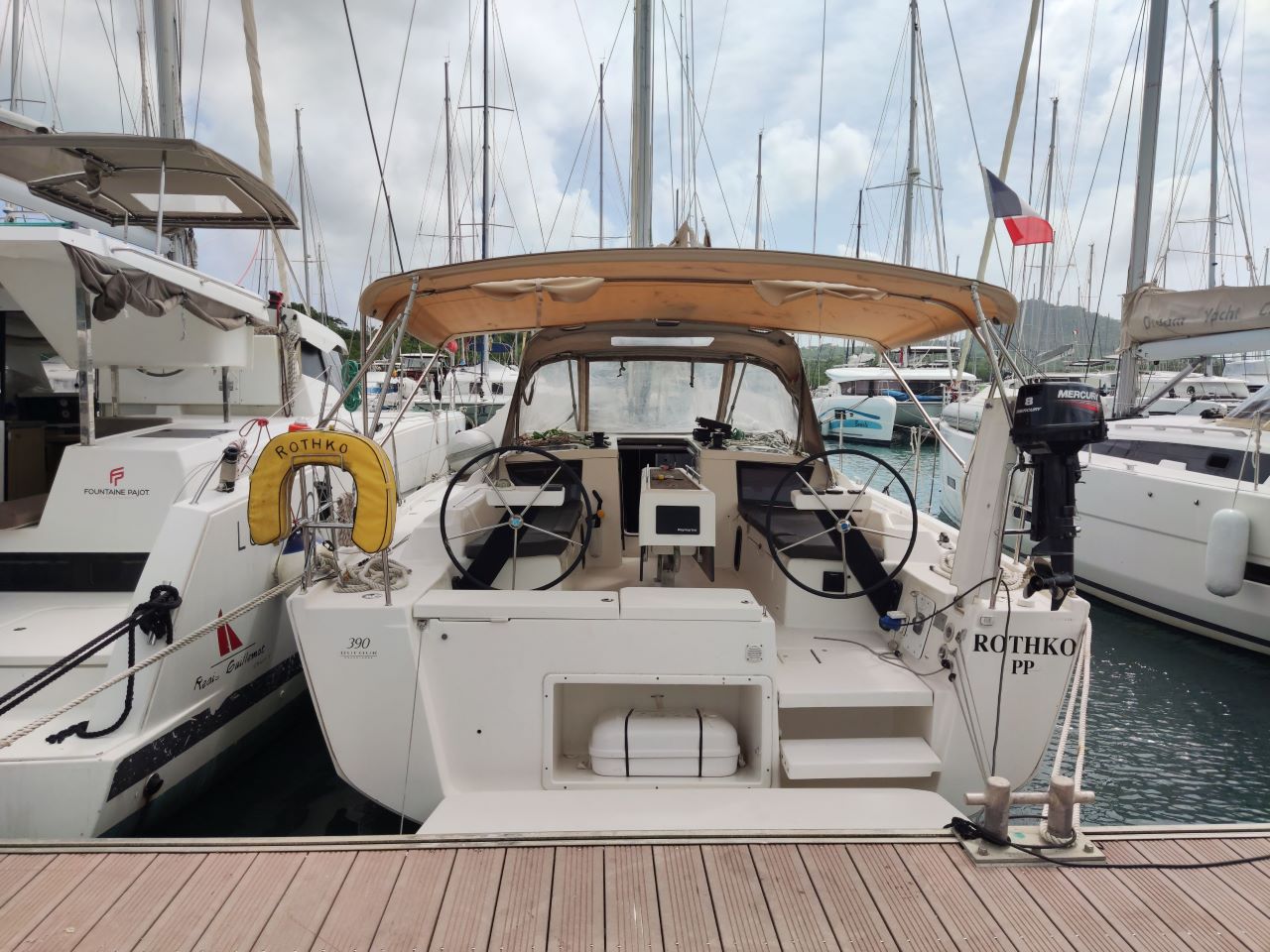 ROTHKO  Bareboat Charter in Martinique