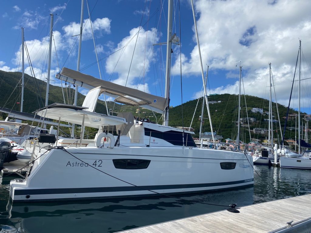 Serene Blue Bareboat Charter in New England