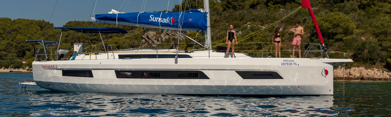 Sunsail 44.3 Classic Bareboat Charter in St. Lucia