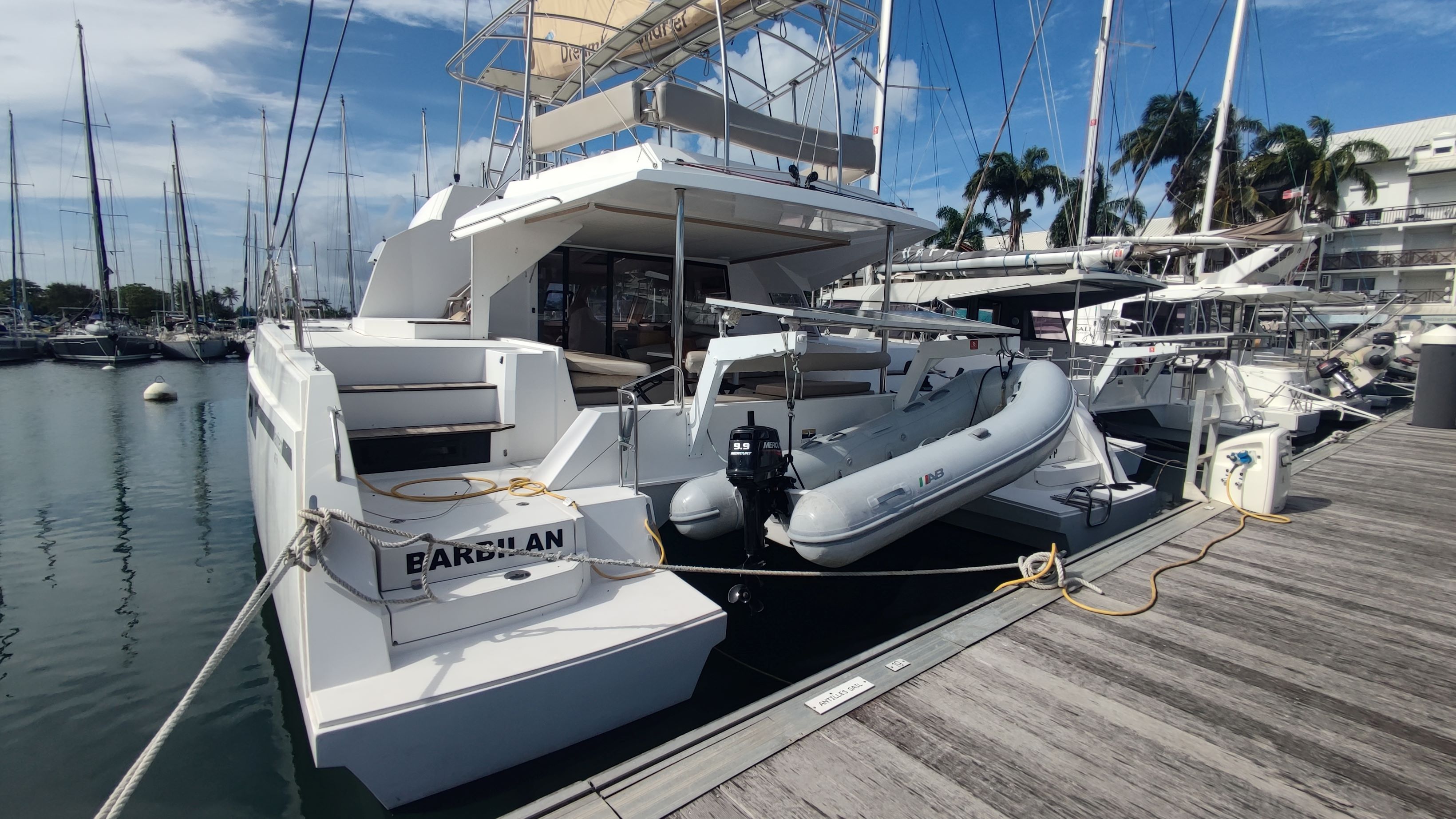 BARBILAN  Bareboat Charter in Martinique