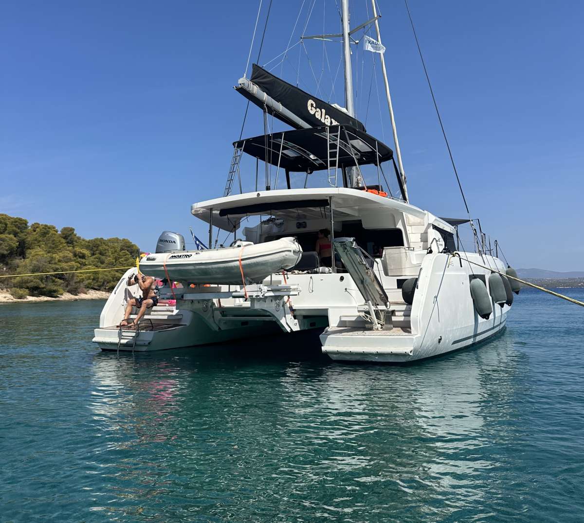 GALAXY Crewed Charters in Greece