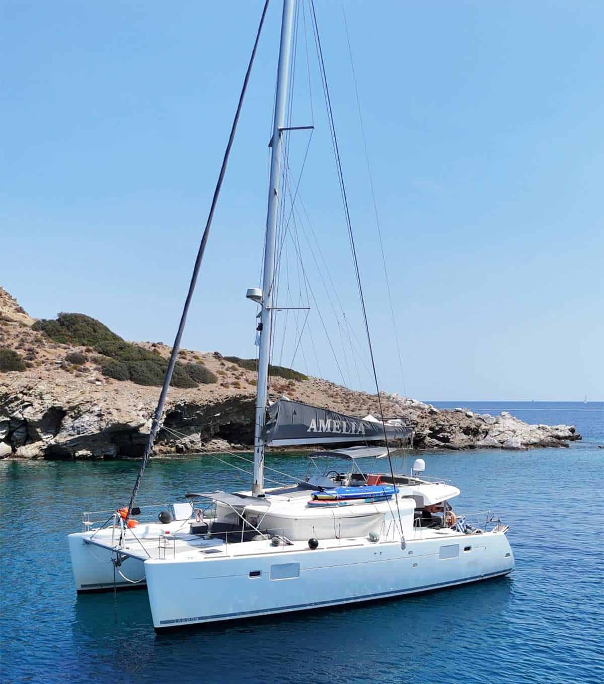 AMELIA Crewed Charters in Greece