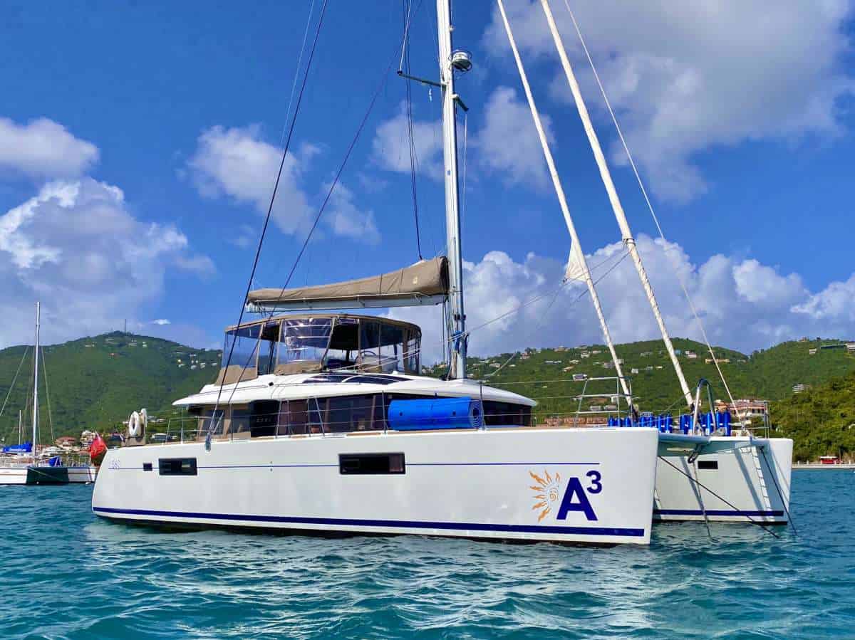 A3 Crewed Charters in British Virgin Islands