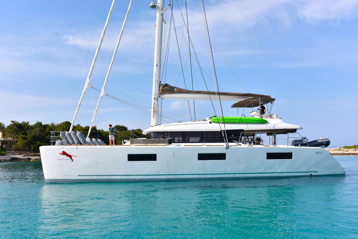 ADRIATIC TIGER (Lagoon 620) Crewed Charters in Croatia