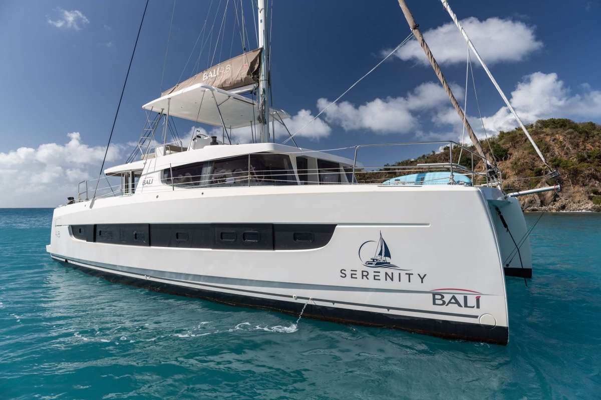 SERENITY 4.8 Crewed Charters in British Virgin Islands