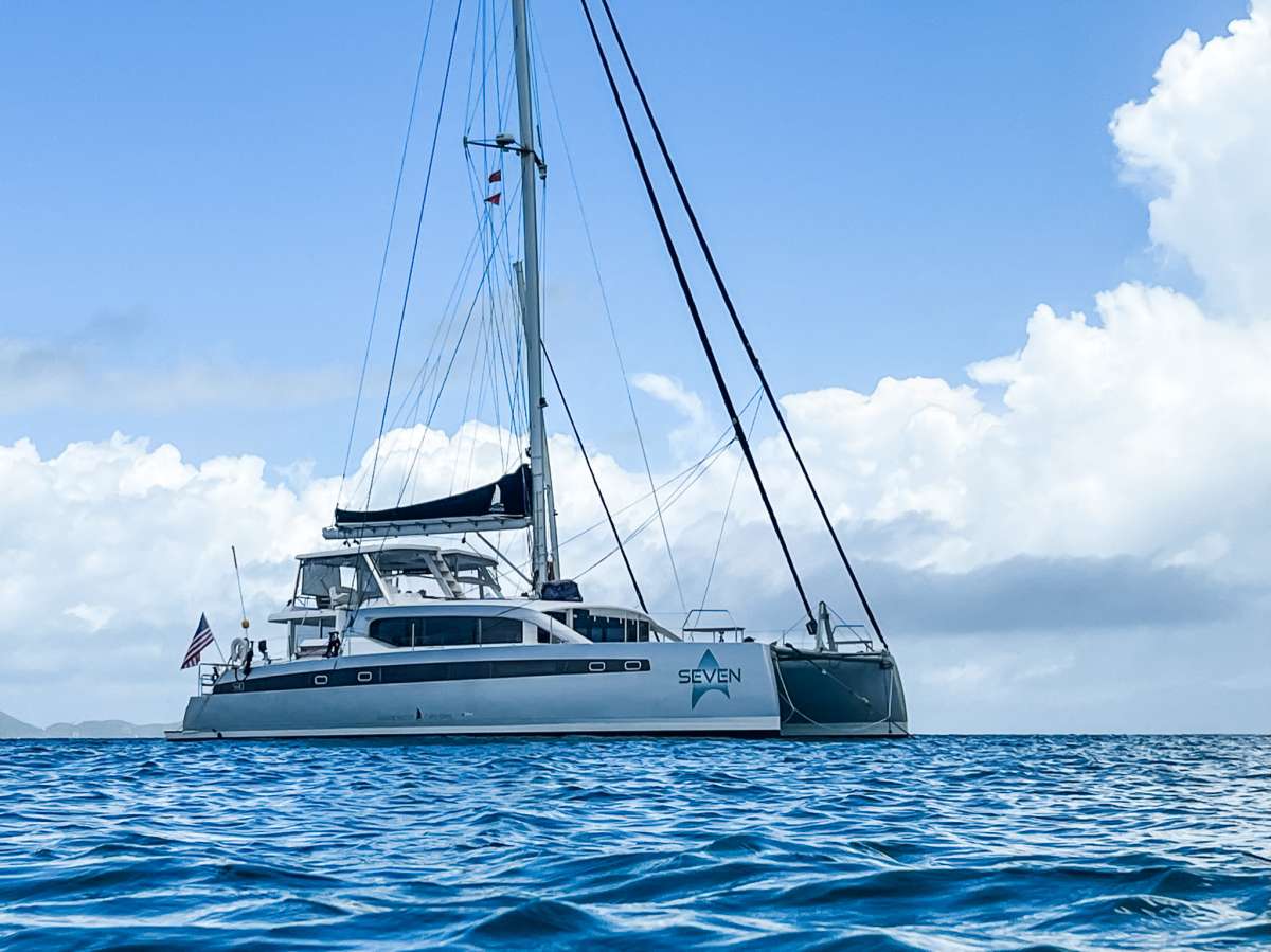 SEVEN Crewed Charters in British Virgin Islands