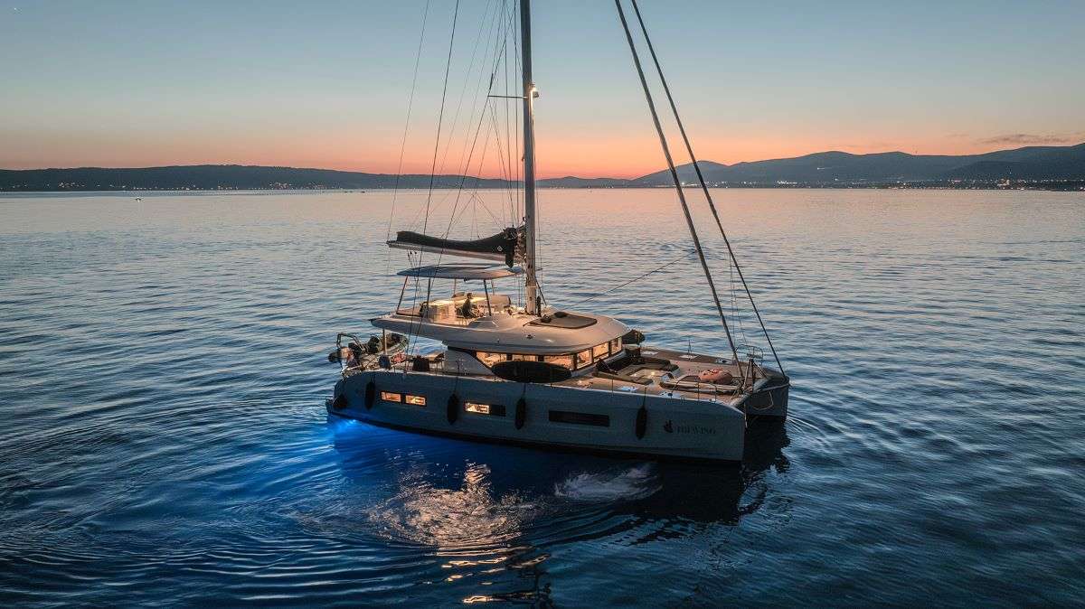 LAGOON 55 TRI WING Crewed Charters in Croatia