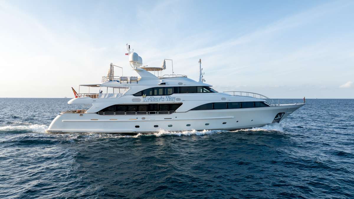 ARTHUR'S WAY Superyacht Charters in Florida