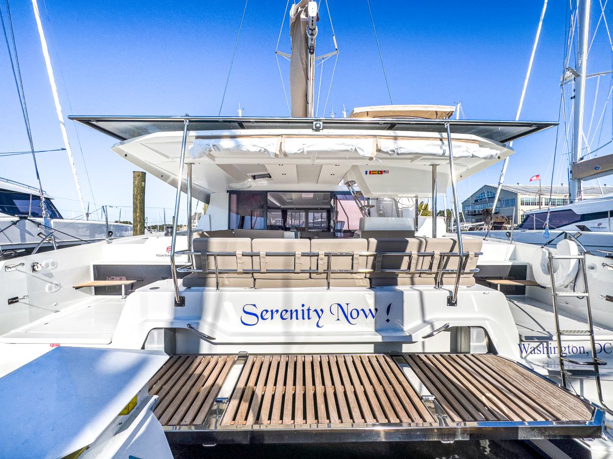 Serenity Now Bareboat Charter in British Virgin Islands