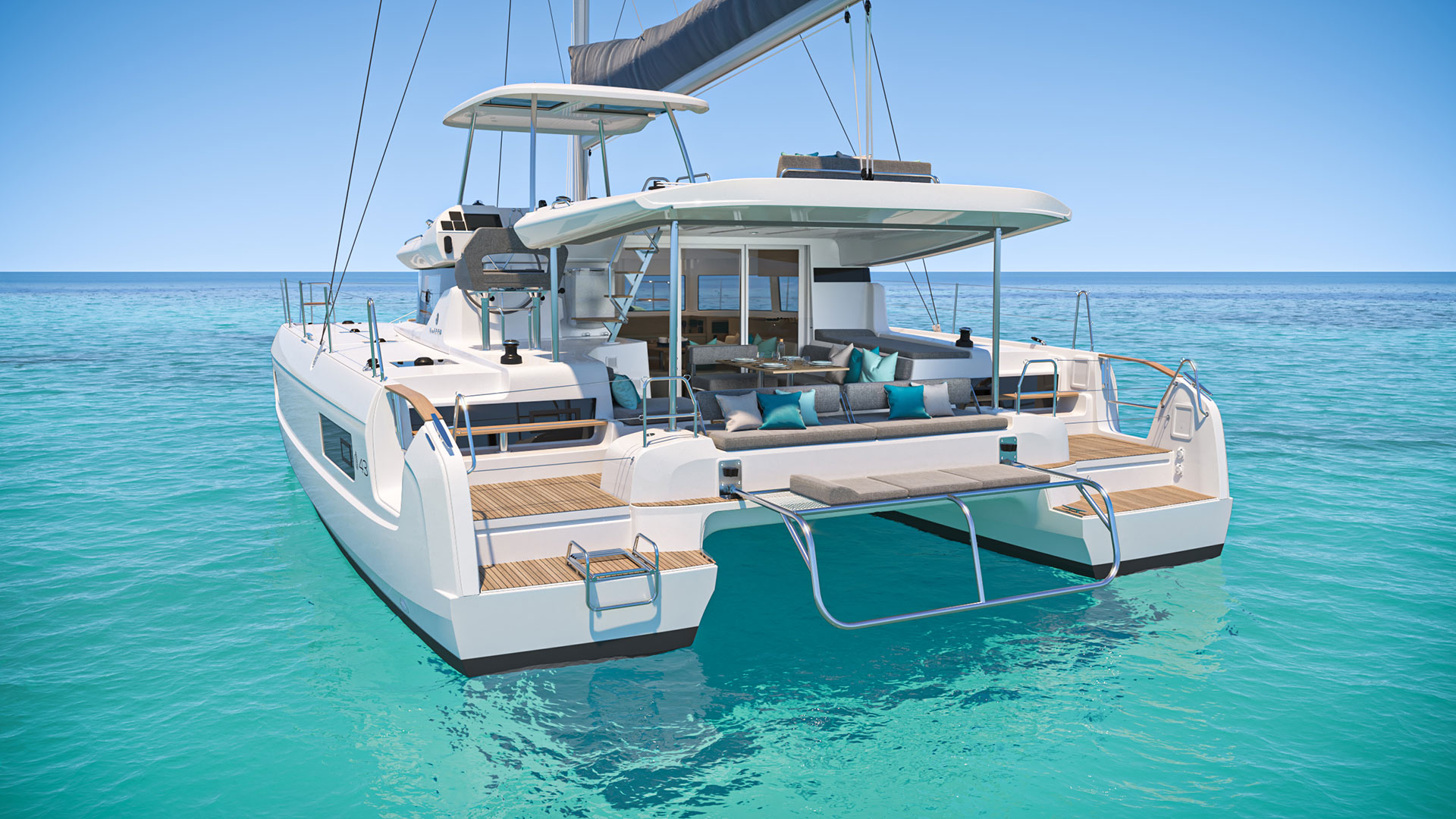 Lagoon 43 - 4 + 2 cab. PRESTIGE Bareboat Charter in Greece