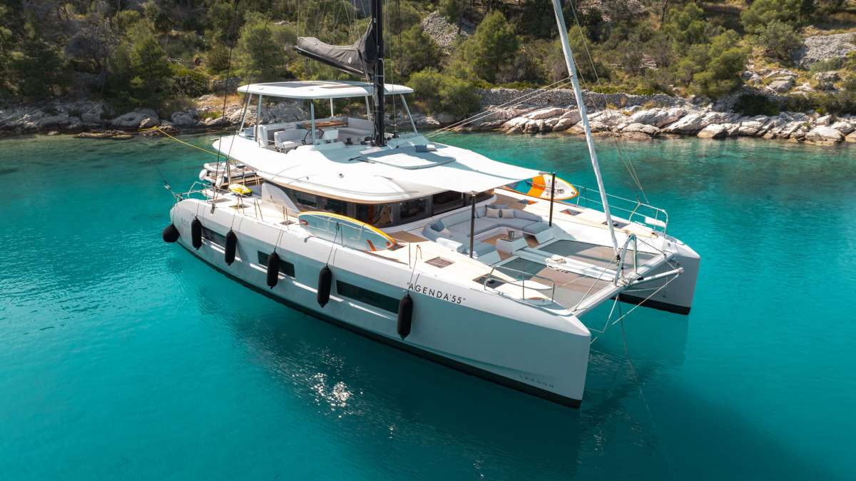 AGENDA 55 (Lagoon 55) Crewed Charters in Croatia