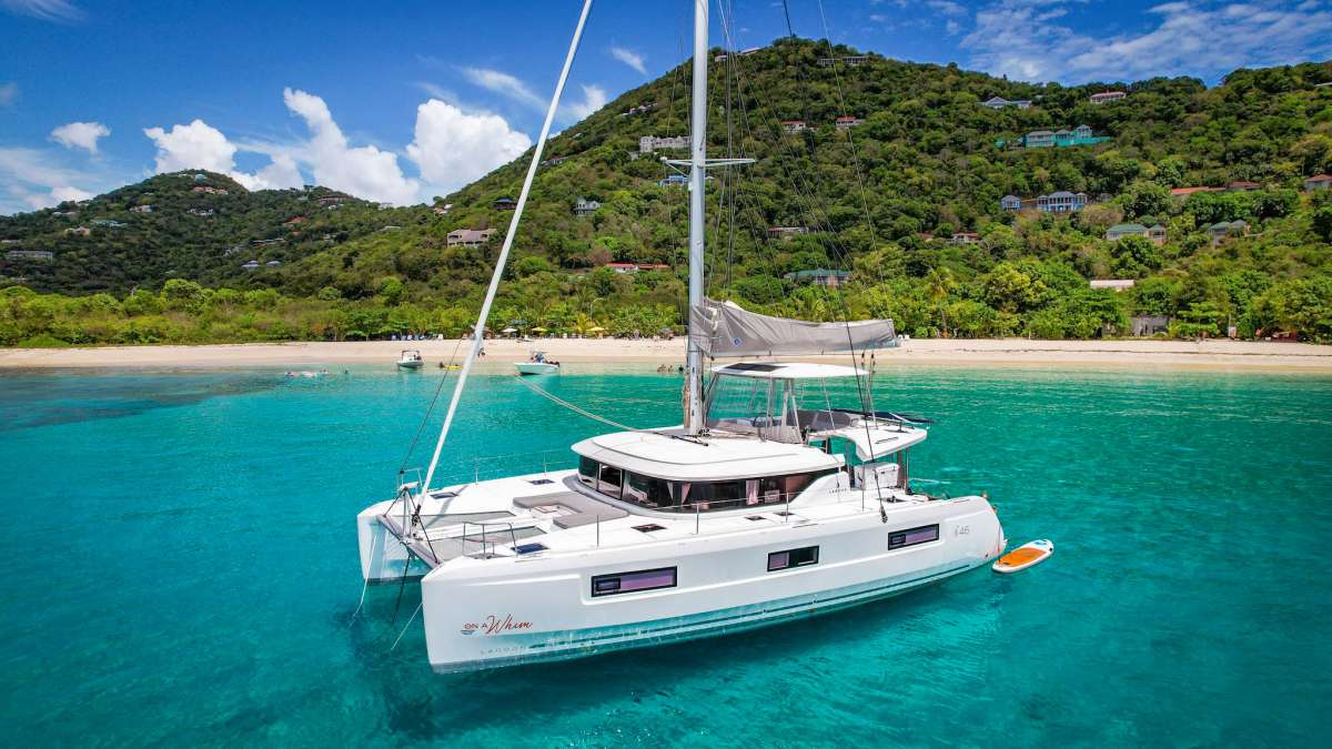 ON A WHIM III Captain Only Charters in British Virgin Islands