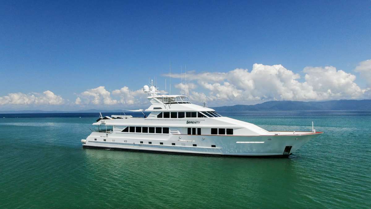 SERENITY 122 Superyacht Charters in Bahamas - Abacos