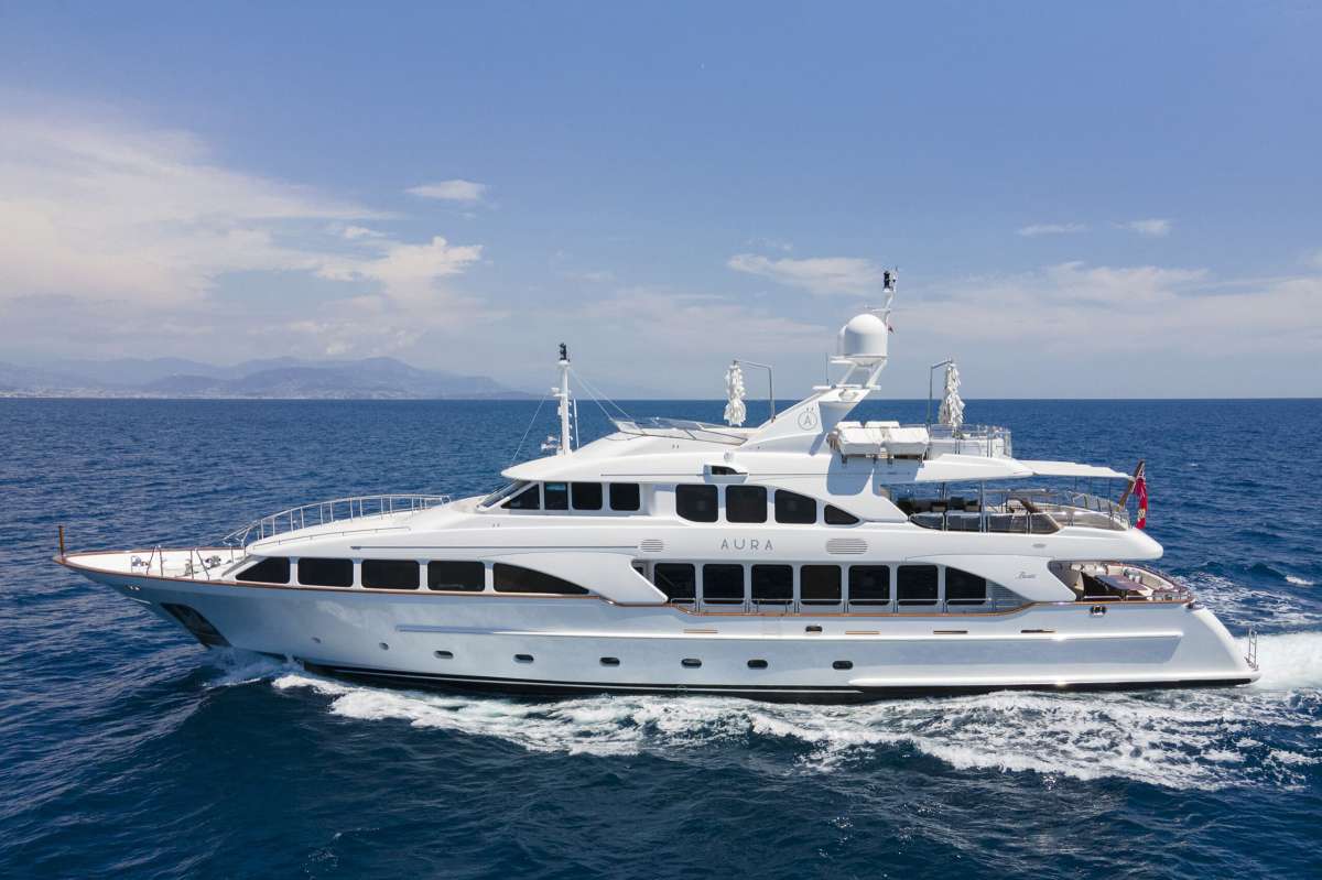 AURA Superyacht Charters in France Superyachts