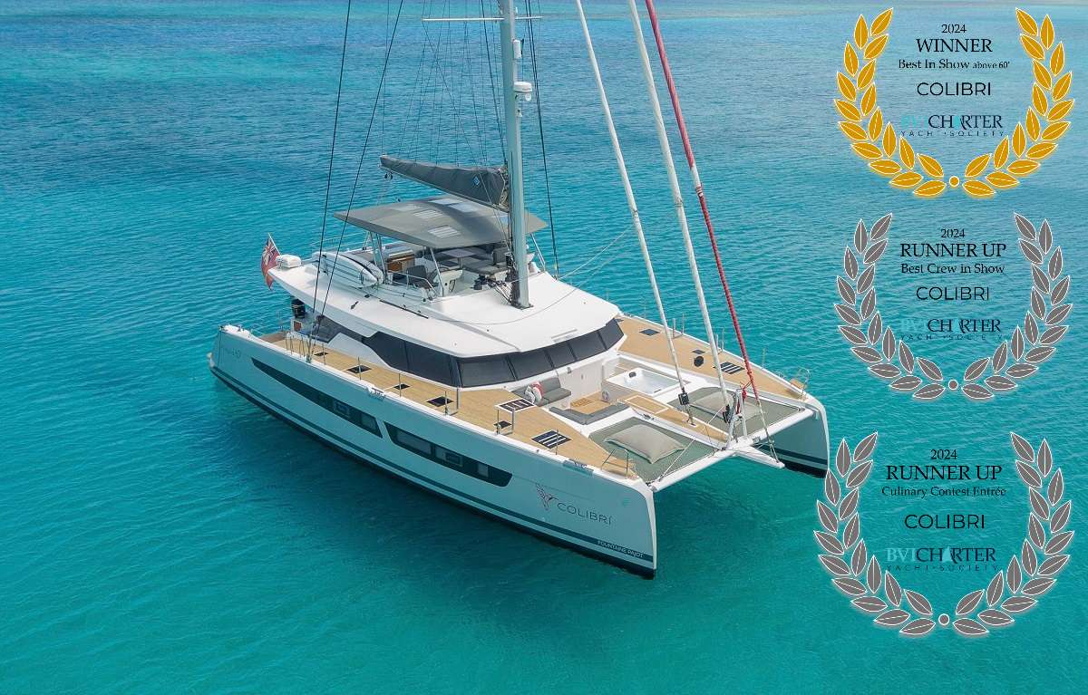 COLIBRI Crewed Charters in British Virgin Islands